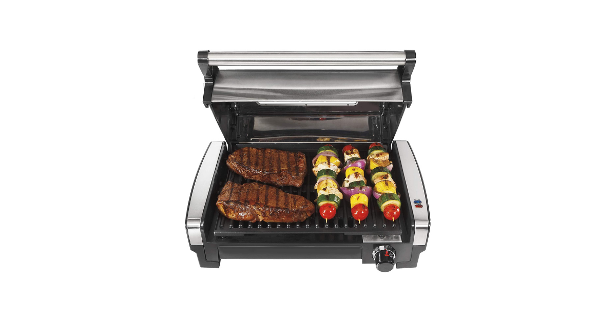 Hamilton Beach Electric Indoor Stainless Steel (25361) Grill: